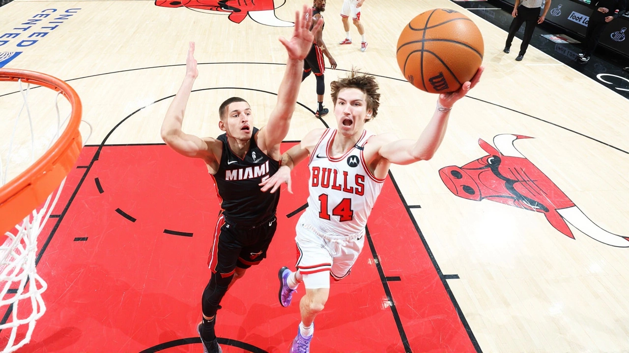 Bulls stun Heat 133-124 as Buzelis, Giddey lead young core to post-LaVine victory